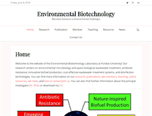 Tablet Screenshot of environbiotechnology.com